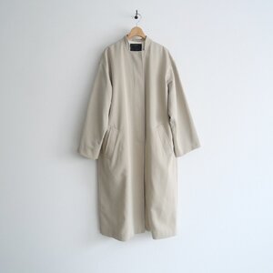 2023 / FLORENT フローレント / STAND COLLAR LONG COAT スタンドカラーロングコート 1 / 2211F08003 / 2308-0919