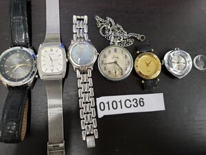 0101C36　腕時計　ジャンク品　おまとめ6点　ELGIN エルジン など ※動作未確認