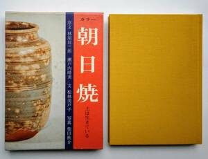 即決　淡交社　カラー朝日焼　土は生きている　初版　絶版　希少　瀬戸内寂聴　昭和52年　日本　陶芸　陶器