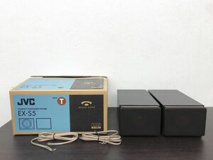 0505-107T③6241 スピーカー JVC SP-EX-S5　KENWOOD　ケンウッド　 箱有り 美品 　オーディオ機器