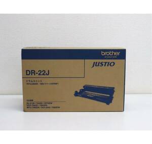 未開封品 brother/ブラザー 純正ドラムユニット DR-22J JUSTIO/ジャスティオ OA機器/複合機/プリンター サプライ 『ZU1064』