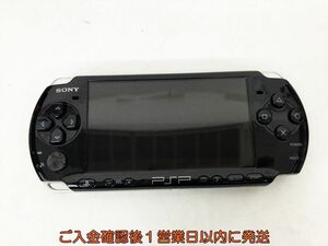 【1円】SONY PlayStation Portable PSP-3000 本体 ブラック 未検品ジャンク バッテリーなし EC36-077jy/F3