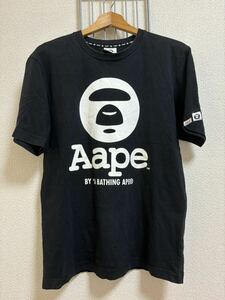 ［A BATHING APE］アベイシングエイプ　半袖 Tシャツ ブラック　S Y3225