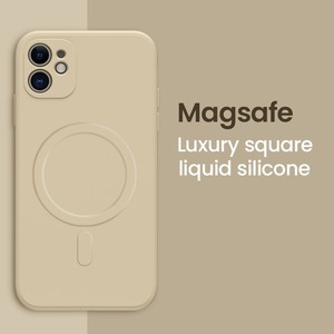 【送料無料】 iPhone 13 Magsafeワイヤレス充電対応 リキッドシリコンケース