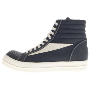 DRKSHDW ダークシャドウ 24SS VINTAGE HIGH SNEAKER ヴィンテージ ハイカットスニーカー ブラック/ホワイト DU01D1810