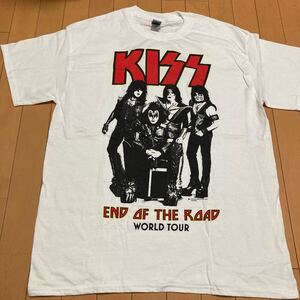 新品未使用★KISS★キッス★ KISS END OF THE ROAD ★来日公演グッズ★Tシャツ★Lサイズ