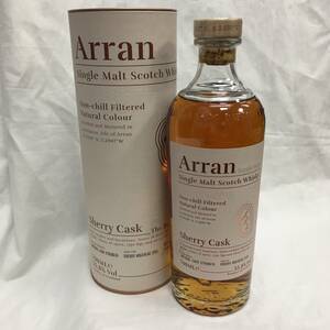 【未開栓】Arran アラン シェリーカスク シングルモルト スコッチ ウイスキー 700ml アルコール55.8% 箱入り