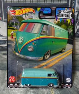 HotWheels BOULEVARD VOLKSWAGEN T1 PANEL BUS　ホットウィール プレミアム フォルクスワーゲン パネルバス　　///TS