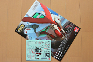 バンダイ純正 RG 1/144 MBF-P02 ガンダムアストレイ レッドフレーム リアリスティックデカール 組立説明書 セット マーキングシール HG