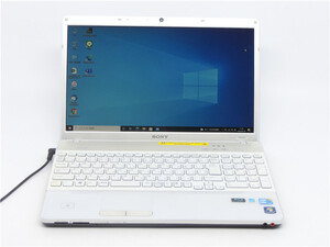 カメラ内蔵/15.6型/ノートPC/Windows10/新品SSD256GB/4GB/i5-M430/SONY　VPCEB18FJ 　新品無線マウス　MS office2021ProPlus搭載