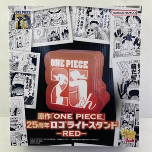 03w10775 原作「ONE PIECE」 25周年ロゴライトスタンド -RED- ワンピース 尾田栄一郎