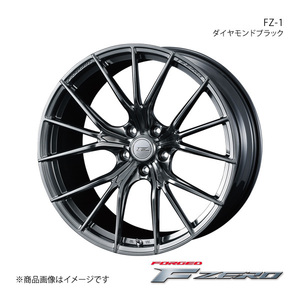 F ZERO/FZ-1 GR86 ZN8 標準キャリパー アルミホイール1本【18×7.5J 5-100 INSET45 ダイヤモンドブラック】0038965