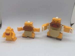 レゴ　LEGO スーパーマリオ　ボスKK　Boss Sumo Bro KK オバケ キャラクター３体　中古　現状