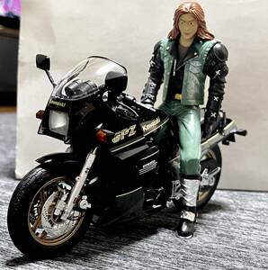 ★WiTs 1/12 キリンKawasaki GPZ900R Ninja 忍者 渡辺 長介 チョースケ ニンジャカワサキ GPZ900R改Ver. 難あり