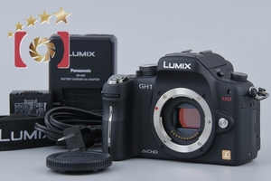 【中古】Panasonic パナソニック LUMIX DMC-GH1 ブラック ミラーレス一眼カメラ