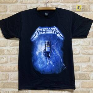 メタリカ　METALLICA Tシャツ　Lサイズ　マイクロックバンド　半袖