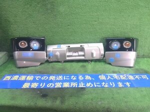 三菱 パジェロミニ H58A フロントバンパー バンパー フォグ付 3分割 現状販売 中古 ★大型・個人宅配送不可★