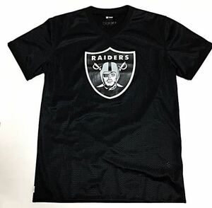 美品★RAIDERS レイダース×トミーヒルフィガー TOMMY メッシュ Tシャツ アメフト アメリカンフットボール NFL S SMALL