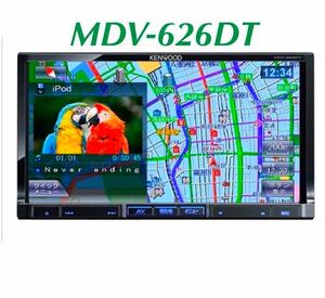 セール・即決■ケンウッドKENWOOD MDV-626DT HDDナビ　CD録音　DVD再生　SD　USB　地デジ　2010年地図 配線付き