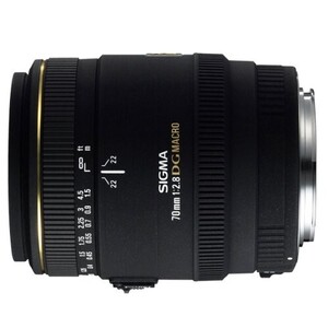 中古 １年保証 美品 SIGMA 70mm F2.8 EX DG MACRO (ニコンF用)