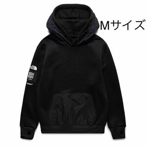 【新品】【送料無料】23AW THE NORTH FACE X UNDERCOVER SOUKUU DOTKNIT DOUBLE HOODIE 黒 M ノースフェイス アンダーカバー 創空 パーカー