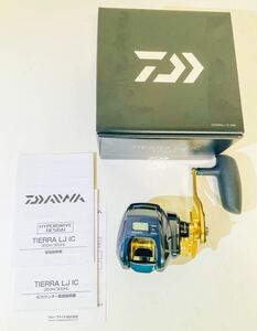 ☆新品・送料無料☆ ダイワ 23ティエラ LJ IC 300H DAIWA 23TIERRA LJ IC 300H ベイトリール 右ハンドルカウンターリール グローブライド