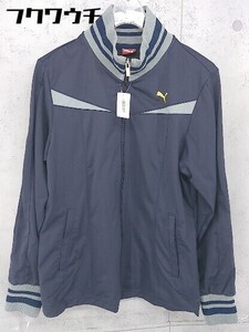 ◇ Puma プーマ 長袖 トラック ジャケット サイズM ネイビー レディース