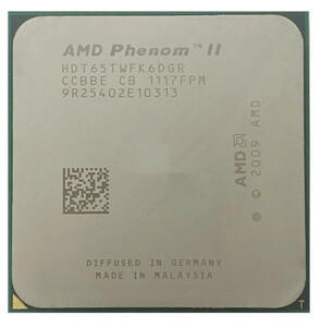 AMD Phenom II X6 1065T 2.9GHz 3.4GHz 6x 512KB 6MB 2GHz 95W AM3