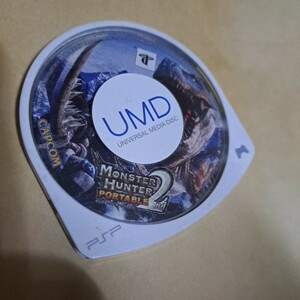 ジャンク品　PSP　ソフト　モンスターハンターポータブル　2nd ソフトのみ