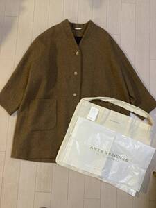 ARTS&SCIENCE A&S アーツ＆サイエンス コート Robe cardigan jacket コート1 アルパカコート エコバッグ付