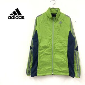 1I2563-J-N◆サンプル品 adidas アディダス 切替中わたジャンパー◆サイズL メンズ スポーツウェア CLIMA365 トップス ブルゾン 秋冬春