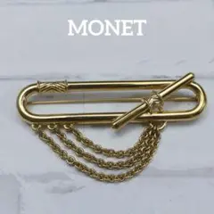 【匿名配送】 MONET モネ ブローチ ゴールド ヴィンテージ シンプル 5