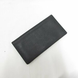 【1円～】長財布 レザー 小銭入れ ブラック メンズ USED /2402D