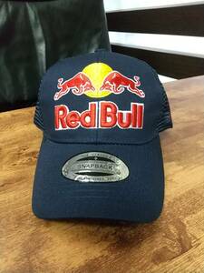 即決　新品　送料無料　レッドブル　RED　BULL キャップ　CAP　ネイビー　芸能人　メッシュ　レーシング　アウトドア　エナジードリンク　