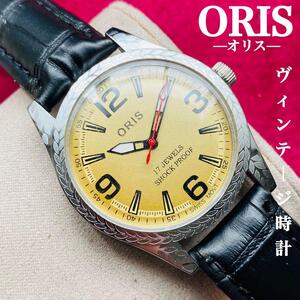 ORIS/オリス★【整備済み】超美品・稼働品/ヴィンテージ/スイス/ 17J/メンズ腕時計/アンティーク/機械式手巻き/アナログ/革ベルト997