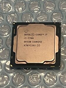 CPU Intel Core i7-7700 RS338 3.60GHZ