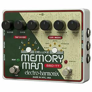 electro-harmonix エレクトロハーモニクス アナログディレイ Deluxe Memory Man Tap Tempo 55　(shin