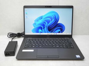 ☆1円☆第8世代☆DELL☆LATITUDE5300☆高解像度1920x1080☆Core i5 1.60GHz/8GB/SSD256GB/無線/Bluetooth/カメラ/Office/Win11 DtoD領域☆