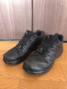 SALOMON XA PRO 3D v8 GORE-TEX 27.5 Black サロモン ブラック ゴアテックス スニーカー シューズ トレイルランニング 黒 靴 防水