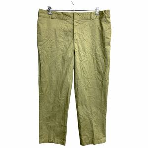 Dickies 874 ワークパンツ W42 ディッキーズ オリジナルフィット ビッグサイズ ベージュ メキシコ製 古着卸 アメリカ仕入 2403-844