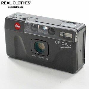 LEICA/ライカ mini LEICA ELMAR 1:3.5/35 ライカミニ コンパクトフィルムカメラ 通電確認済み /000