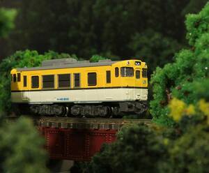キハ40 広島色　鉄道模型　Zゲージ　ディーゼルカー Zショーティー 送料無料 ジオラマ ストラクチャー