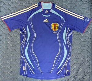 サッカー日本代表ユニフォーム 2006 HOME Oサイズ(インポートＭ) adidas 海外販売モデルレプリカ