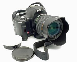 外観美品 PENTAX K-x レンズキット / 光学綺麗 smc PENTAX DA 1:3.5-5.6 18-55mm AL（但し、本体の一部に難あり）　