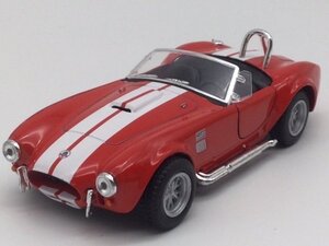 1台売り　赤色　1/32 シェルビー・コブラ 427 S/C ミニカー Shelby Cobra クラシックカー