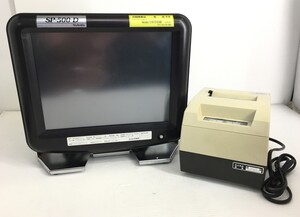 クボタ計装 トラックスケール SP-500-D+ナダ電子 卓上プリンター MPT-111S 通電のみ確認済 ジャンク品【送料無料】