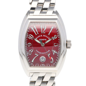 フランクミュラー コンキスタドール 腕時計 時計 ステンレススチール 8005SC 自動巻き ユニセックス 1年保証 FRANCK MULLER 中古 美品