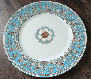 【即決】WEDGWOOD ウェッジウッド FLORENTINE プレート φ27.5cm