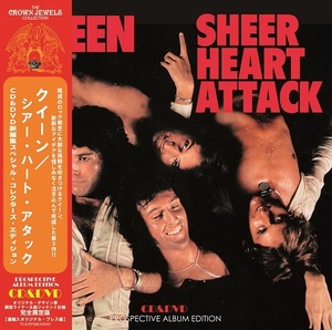 QUEEN / SHEER HEART ATTACK PROSPECTIVE ALBUM EDITION 100セット限定紙ジャケ (CD+DVD)