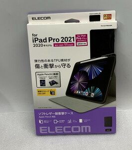 ◇ ELECOM iPadPro 2021 11inch 2020年モデル TB-A21PMSABK 【未開封/保管品】 【パッケ破れあり】 カバー / 新品(S230705_1)